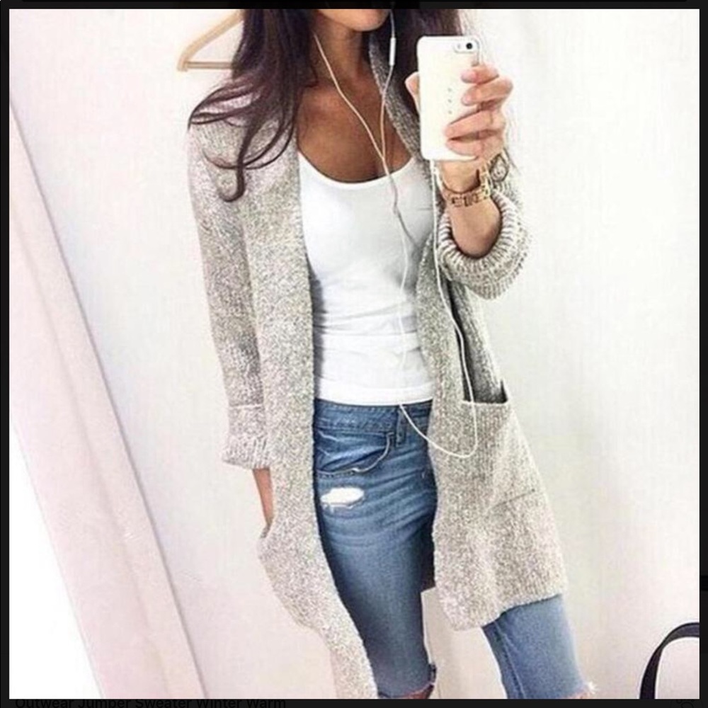 Wool blend cardigan - Picture 1 of 5